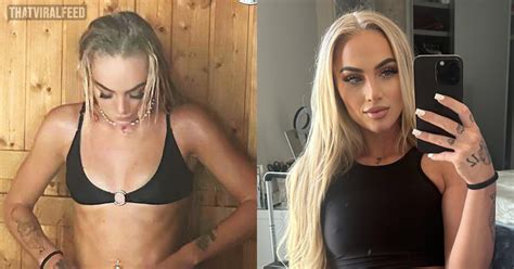 Glamorous Aston Villa Footballer Alisha Lehmann Stuns In Bikini On Sauna Trip ThatViralFeed