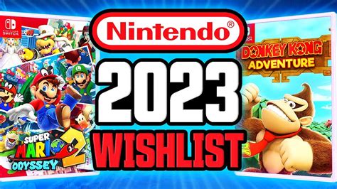 Nintendo S Wishlist Super Mario Odyssey Donkey Kong Metroid