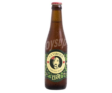 La Virgen Cerveza Rubia Tipo Ipa 33 Cl