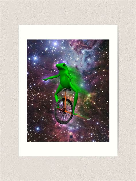 Dat Boi Meme Shirt Art Print By Flashman Redbubble