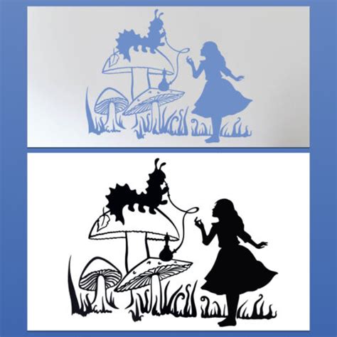 Alice In Wonderland Svg File Alice Silhouette Masterbundles