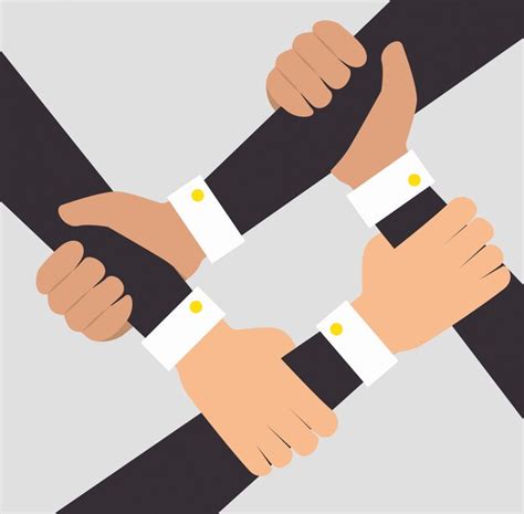 Premium Vector Business Teamwork Graphic
