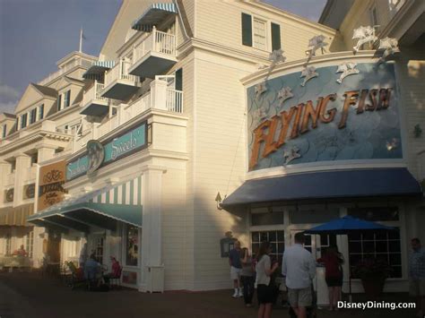 Review Flying Fish Café Boardwalk Area Disneydining