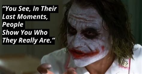 Top 7 Quotes Of Joker From Christopher Nolan S Dark Knight Movie Which