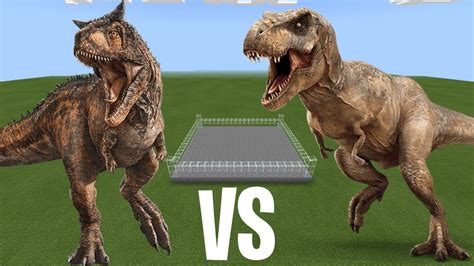 Jurassic World T Rex Vs Carnotaurus