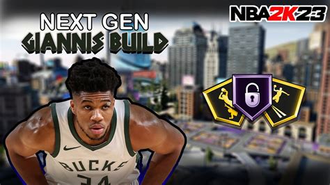 Nba K Overpowered Pf Giannis Antetokounmpo My First Build