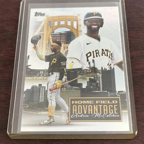 2024 Topps Series 1 Andrew Mccutchen Home Field Advantage Sp Hfa 4