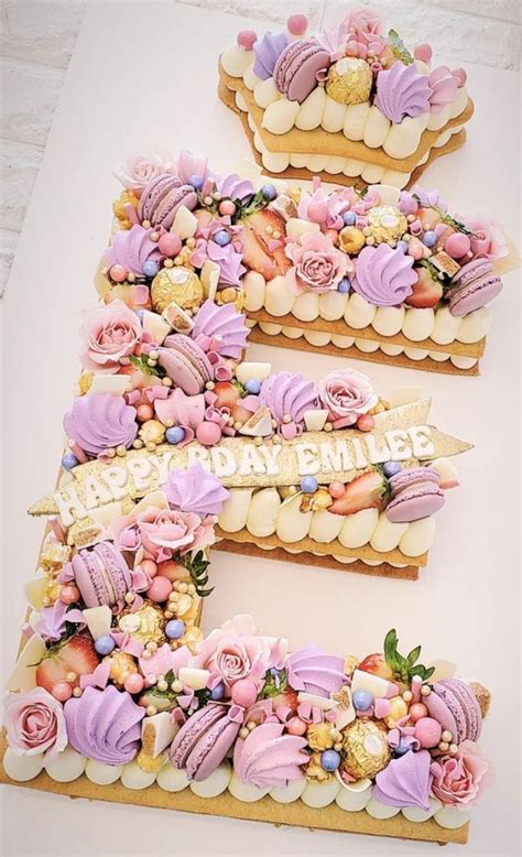 Letter Cakes Frudeco Miami Tortas Bonitas Tortas Art Sticas