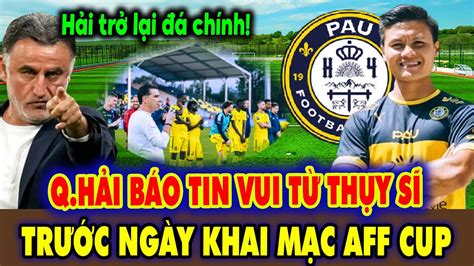 Tin N Ng Quang H I Pau Fc Quang H I B O Tin C C Vui T Th Y S Tr C