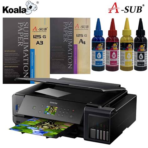 Epson Et8550 Izumi Dye Sublimation Printer Package Sublimation Supplies