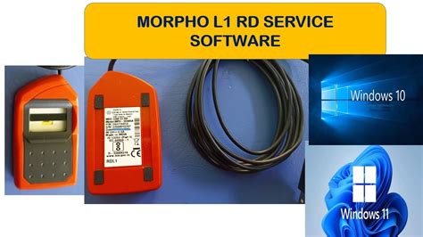 Morpho L1 Software Install For Windows 10 11 Morpho L1 RD Service