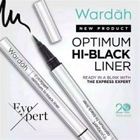 Jual Wardah Eyexpert Optimum Hi Black Liner G Shopee Indonesia