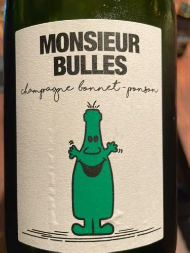 Bonnet Ponson Monsieur Bulles Champagne Vivino Us