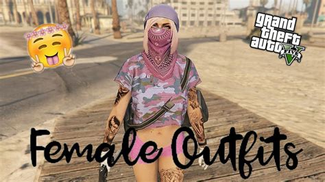 Gta Online Female Outfit Showcase Youtube