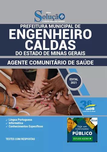 Apostila Engenheiro Caldas Mg Agente Comunitário De Saúde MercadoLivre