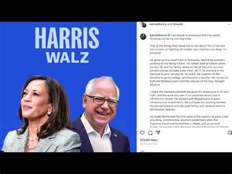 Kamala Harris Picks Minnesota S Tim Walz For Vice President Excelsio