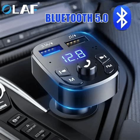 Transmetteur Fm Pour Voiture Olaf Bluetooth Kit Mains Libres Pour