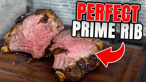 How To Cook A Pound Prime Rib To Perfection In The Oven Youtube