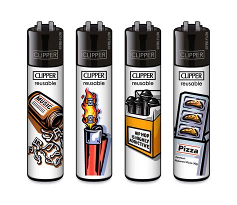 Abstrakt 4er Set CLIPPER CLASSIC Large CL5A792DEH