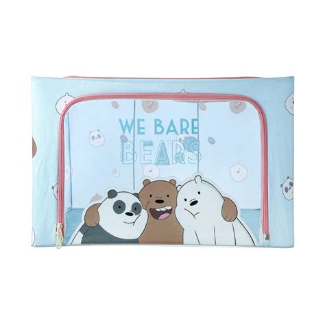 We Bare Bears Collection Storage Box L We Bare Bears Miniso