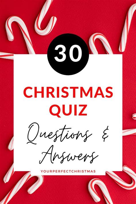 30 Christmas Trivia Questions & Answers | Christmas quiz questions ...