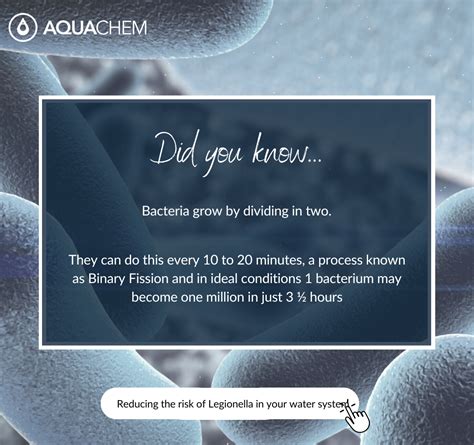 Reduce The Risk Of Legionella In Your Water System Aquachem