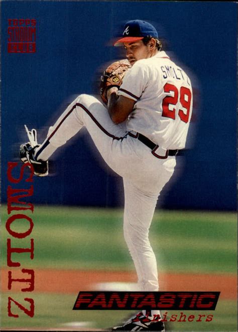 Stadium Club John Smoltz Nm Mt