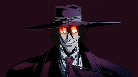 Alucard Wallpaper 4k Hellsing Brown Background 5k