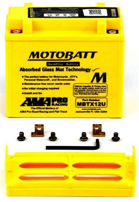 Mbtx12u Motobatt Agm Battery Replacement 200cca