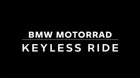 Bmw Motorrad Keyless Ride Youtube