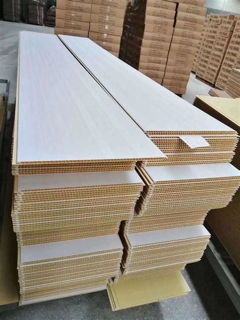 Bamboo Fiber Integrated Wallboard Wall Covering D Wpc Pvc Wall Panel