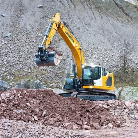 Pelle Sur Chenilles R Litronic Liebherr Faible Consommation