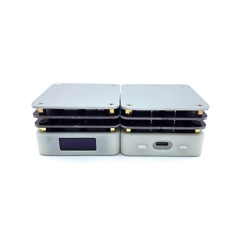PD W Mini Hot Plate Preheater OLED Display PCB Board Soldering Heating Plate Rework Station
