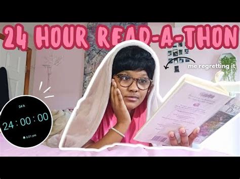 Reading For 24 HOURS My First 24 Hour Readathon Vlog YouTube