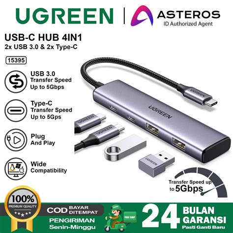 Jual UGREEN Hub Type C To HDMI 4k 30Hz USB 3 0 PD 100w Fast Charging