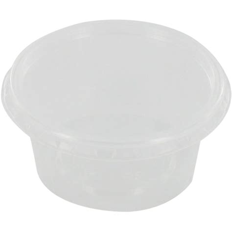 Container Pp 80ml Ø72mm Plastic Cup 35mm Transparent 442241