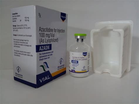 Azadn Biozenta 100mg Azacitidine Injection Storage Store Below 25