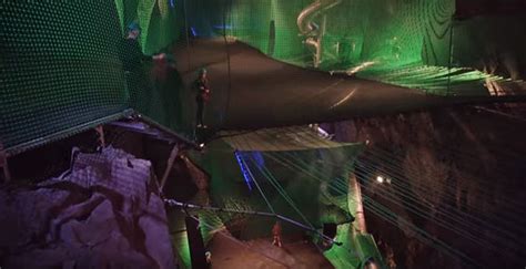 Trampolining Inside A Secret Cave North Wales Wows The World Stage