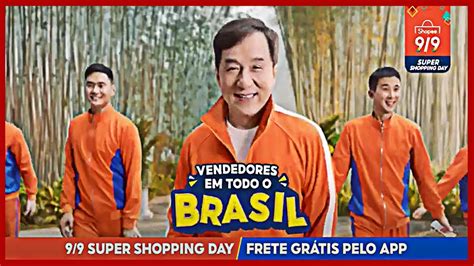 Jackie Chan grava comercial para Shopee Brasil em português YouTube