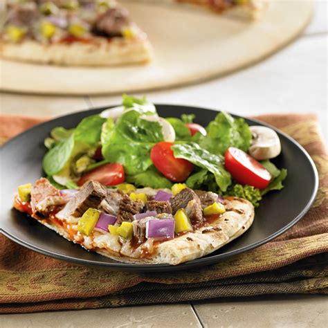 BBQ Brisket Pizza Recipe From H E B