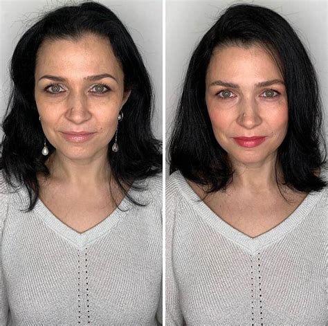 Foto Prima E Dopo Mostrano La Differenza Che Pu Fare Un Trucco