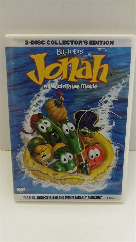 Veggie Tales Jonah A Veggie Tales Movie 2 Disc Collectors Etsy