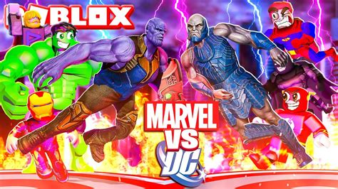 Marvel Vs Dc In Roblox Youtube