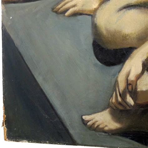 Large Figural Nude Painting By David Ladin American Mid Th Century For Sale At StDibs