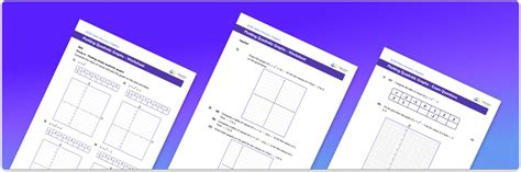 Sketching Quadratic Graphs GCSE Steps Examples Worksheet