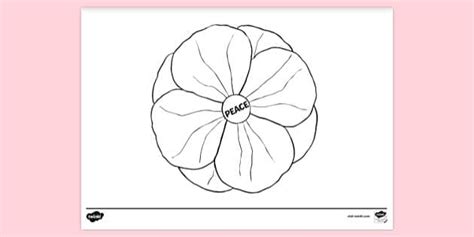 FREE! - Remembrance Colouring Sheet | Colouring Sheets