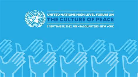 High Level Forum on the Culture of Peace | General Assembly of the United Nations