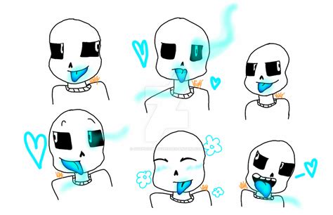 Sans Tongue Sketches By Oyopsofpoyo2013 On Deviantart