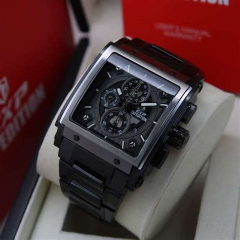 Promo Jam Tangan Pria Cowok Expedition E6731 Full Black Original