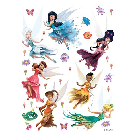 Disney Wall Sticker Decoration Fairy Tinkerbell X Cm